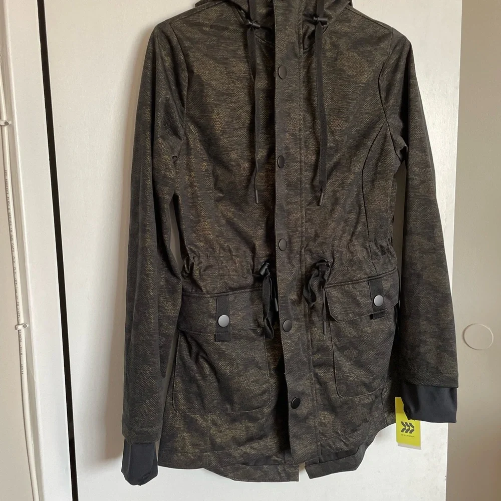 All in Motion Active Hooded Zip Jacket - Size XS - Picture 3 of 11